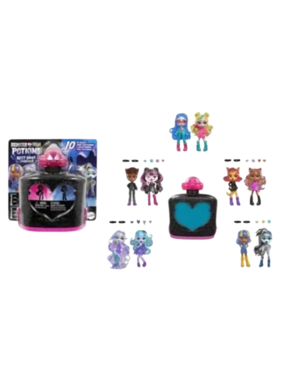 🦁♡Monster High Potions Best Boos Forever Mini 6" Doll
